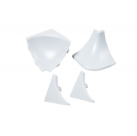 Фурнитура к галтели наружной/внутренней ПВХ Молдинг белый