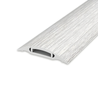 Порог с монтажным каналом Идеал 42 мм (0,9 м), Ясень серый 253