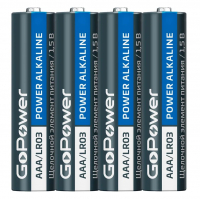 Элемент питания (батарейка) GoPower LR03 (4 шт)