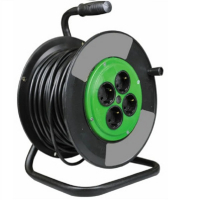 Удлинитель на катушке 1-2.SALE 4 гнузда 40м без земли 16А ПВС 2х1,5