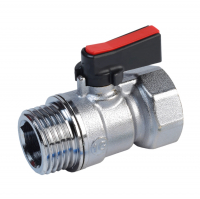 Кран шаровой Giacomini мини 1/2" г/ш