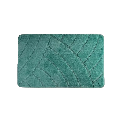 Коврик для ванной Bombini One Color 60х1000, бирюзовый