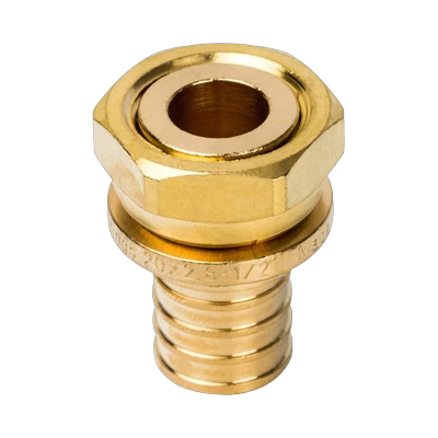 Переходник аксиальный Stout с накидной гайкой 20 х 1/2"
