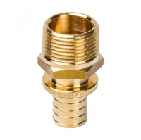 Переходник аксиальный Stout 20 х 3/4" наружная резьба