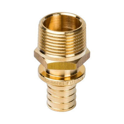 Переходник аксиальный Stout 20 х 3/4" наружная резьба