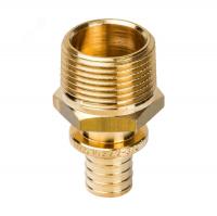 Переходник аксиальный Stout 16 х 3/4" наружная резьба