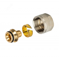 Фитинг компрессионный Stout для труб PE-X 16х2,2х3/4"