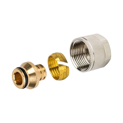Фитинг компрессионный Stout для труб PE-X 20х2,8х3/4"