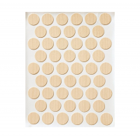 Заглушка декоративная самоклеящаяся, клен (50 шт)