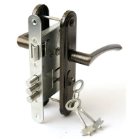 Замок врезной Зенит ЗВ9-4.2 ,медь