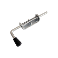 Засов гаражный 250 мм с пружиной 