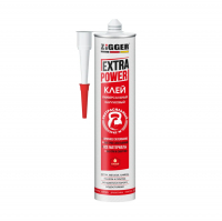 Клей монтажный Zigger Extra Power каучуковый экстрасильный, бежевый 380 г