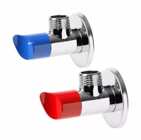 Кран угловой Vieir VP47 с отражателем 1/2"х1/2" пара