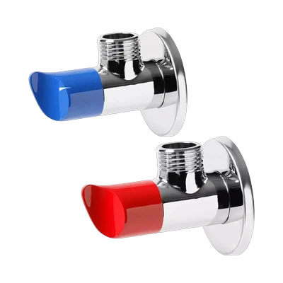 Кран угловой Vieir VP47 с отражателем 1/2"х1/2" пара
