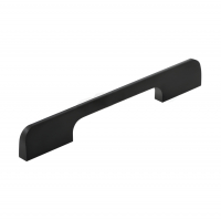 Ручка-скоба мебельная И63-96 96 мм, черный матовый