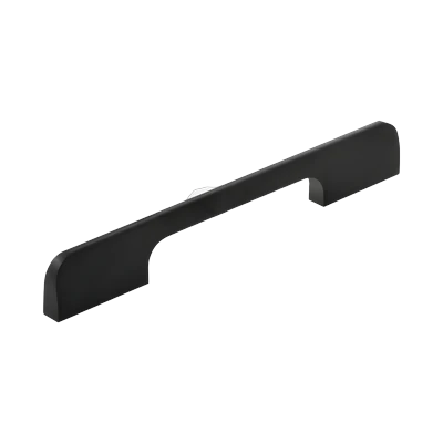 Ручка-скоба мебельная И63-96 96 мм, черный матовый