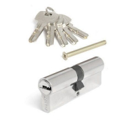 Цилиндровый механизм (личинка) 90мм  Apecs SC-М90(40/50)-Z-NI,никель