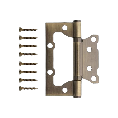 Петля без врезки Avers 100х75х2,5-B2-AB,бронза