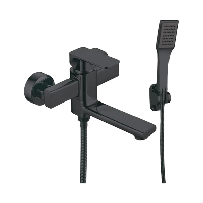 Смеситель для ванны Vieir V113531C, черный