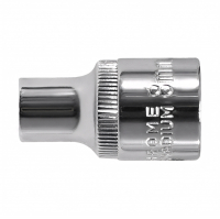 Головка торцевая Pobedit Flank  8 мм 6-гранная, под квадрат 1/2" (2843508)