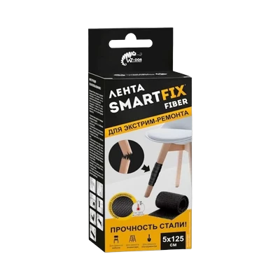 Лента ремонтная SmartFix Fiber 50 мм х 125 см (FRM512R)