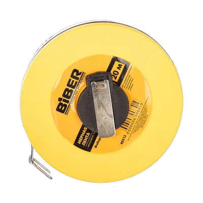 Мерная лента Biber фиберглассовая 20 м (40212)