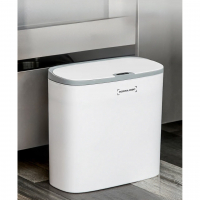 Ведро сенсорное для мусора 10л, белый