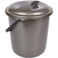 Ведро пластик Rock'n'Roll Классика 7л с крышкой