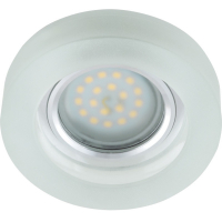 Спот Fametto DLS-L110 хром/прозрачный, с подсветкой