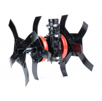 Насадка культиваторная Grassman NC-26/9 к бензотриммеру под штангу 26 мм (022959)