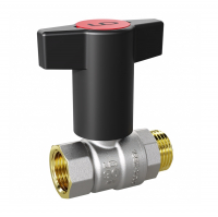 Кран шаровой LD 1/2" г/ш, Т-образная рукоятка