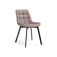 Стул Сельви Ультра ивори ,ножки профиль черный