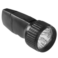 Фонарь Smartbuy SBF-44-В аккумуляторный с прямой зарядкой,чёрный