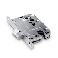 Замок врезной Apecs 6000-CR межкомнатный,хром