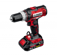 Дрель-шуруповерт Зубр Мастер ДШЛ-145-21, 2 аккумулятора