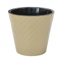 Горшок для цветов Manhattan 3,3 л, молочный шоколад