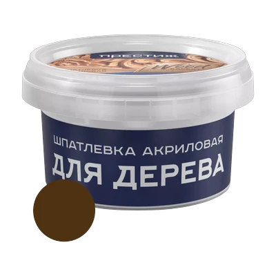 Шпатлевка Престиж по дереву акриловая, палисандр 0,3 кг