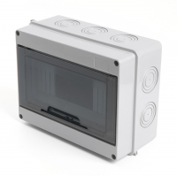 Бокс навесной Stekker  8 модулей пластиковый (EBX50-1/08-65)