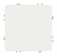 Выключатель Stekker Эмили 1-клавишный скрытой установки без рамки, белый фарфор (RSW10-5103-01)