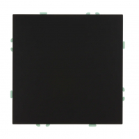 Выключатель Stekker Эмили 1-клавишный скрытой установки без рамки, черный уголь (RSW10-5103-05)