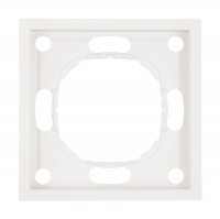 Рамка Stekker Эмили 1-местная, белый фарфор (PFR00-5001-01)