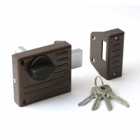 Замок накладной Зенит ЗН1-2.1 медь