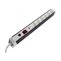 Сетевой фильтр Stekker Techno 6 гнезд 5 м с заземлением, белый (HM22-61-05)