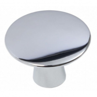 Ручка-кнопка мебельная KL-49,хром