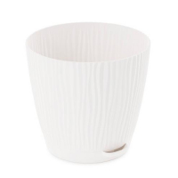 Горшок для цветов Флис М8441 с прикорневым поливом 2л  , белый