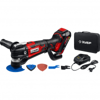 Реноватор аккумуляторный ЗУБР Мастер МФИ-18-21 сумка, набор насадок