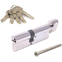 Цилиндровый механизм (личинка) 90 мм Apecs SM-90-(40/50С)-Z-C-NI,с вертушком,никель